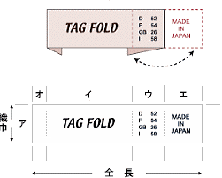 タグホールドタイプ寸法