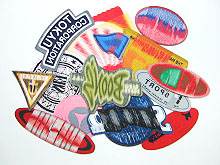 レーザーカットワッペンサンプル